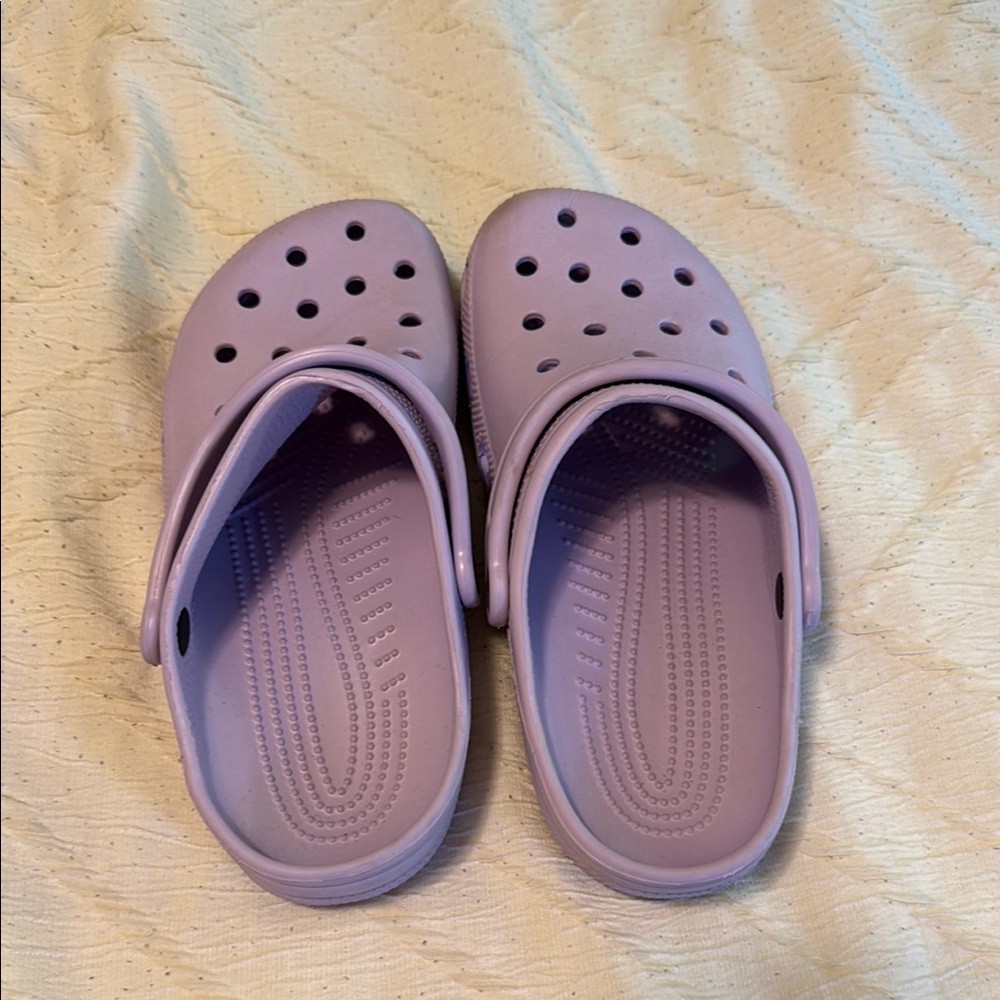 CROCS Purple Sandals with Signature Comfort and Style